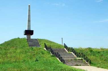 Bogoroditskoye, Russia - July 27, 2011: Military memorial of the soldiers of the Western and Reserve fronts 