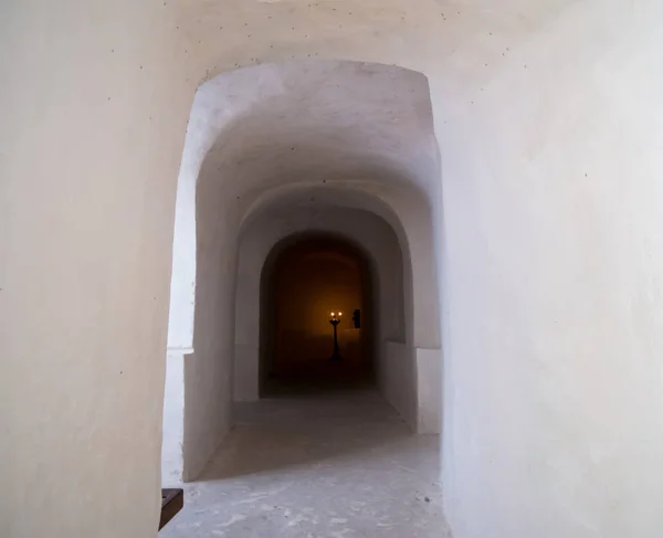 Tunnel För Processionen Cave Church Födelse Johannes Döparen Uspenskiy Kloster — Stockfoto