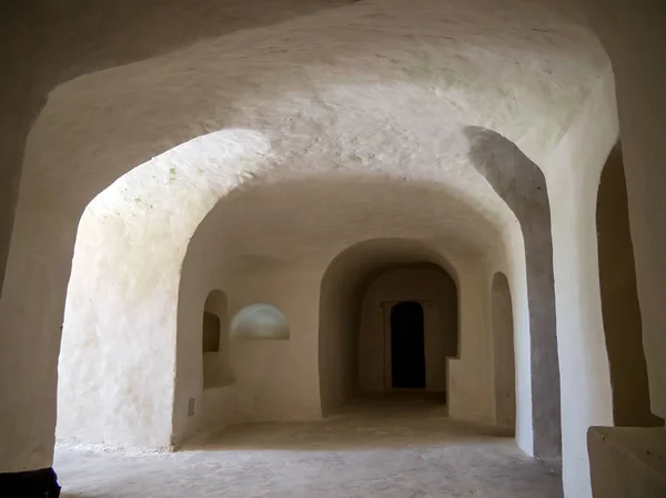 Underground Hall Church Den Sicilianska Ikonen För Guds Moder Divnogorsk — Stockfoto