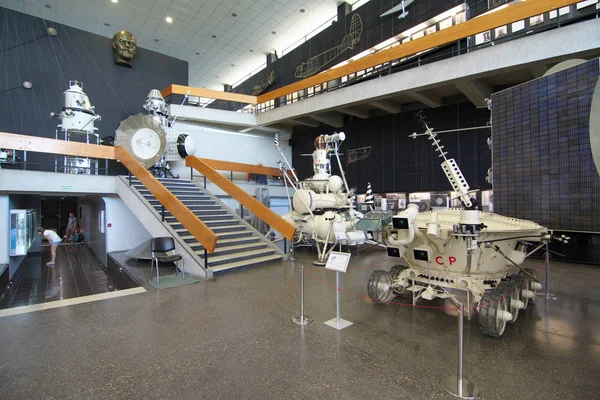 Kaługa Rosja Lipca 2014 Wnętrze Muzeum Kosmonautyki Mieście Kaługa — Zdjęcie stockowe