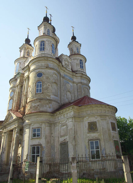 Калуга, Россия - 12 июля 2014 г.: Церковь Космы и Дамиана, Калуга
