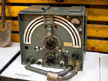 Lodeynoe Pole, Rusya-29 Mart 2019: RSB-F3 radyo verici