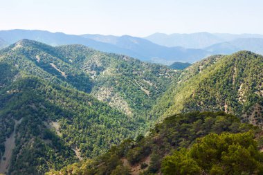Kıbrıs adasının batı kesimindeki Troodos dağları