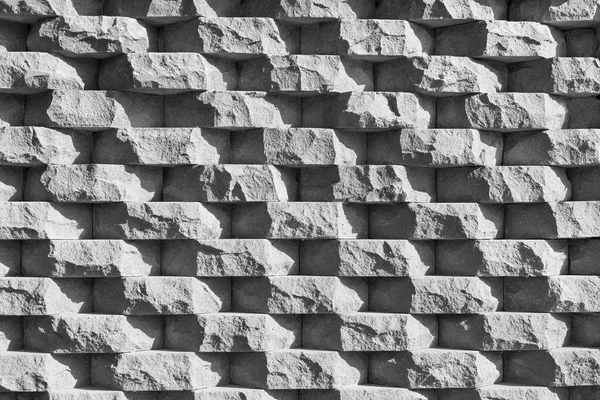 Рельєфна Стіна Зроблена Сірого Грубого Природного Каменю — стокове фото