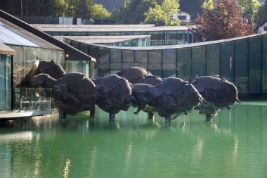 Fuschl See'deki Red Bull Genel Merkezi, Avusturya, 2019