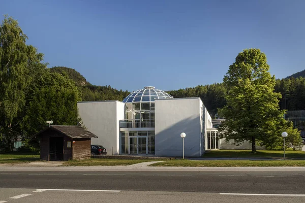 2019년 오스트리아 푸슐암시에 있는 레드불 본사 — 스톡 사진