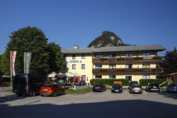 Hotel Stefaniehof em Fuschl am See, Áustria, 2019 — Fotografia de Stock