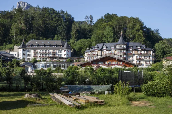 Hotel Ebner 's Waldhof in Fuschl am See, Áustria, 2019 — Fotografia de Stock