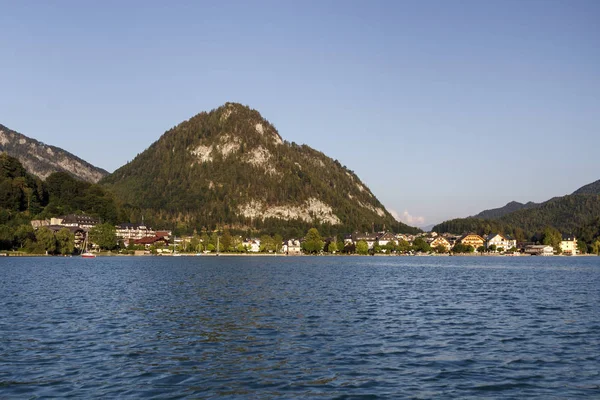 Fuschlsee no Salzkammergut, Áustria, 2019 — Fotografia de Stock