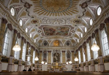 Vatandaşın Hall Kilisesi Münih, Almanya, 2015