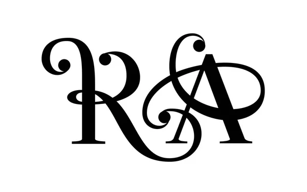 Буква Логотип Цветочной Ковки Простая Иллюстрация Буквы Векторное Изображение Цветочной — стоковый вектор