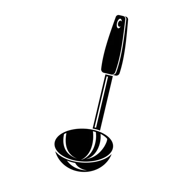 Cocina Cucharón Sopa Cocinero Icono Ilustración Simple Sopa Cucharón Cocina — Archivo Imágenes Vectoriales