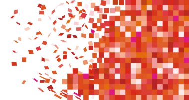 Duvar karoları uçmak kır. Tuğla yıkıma. Fayans sinek imha tuğla vektör görüntü web için break duvara düz vektör çizim