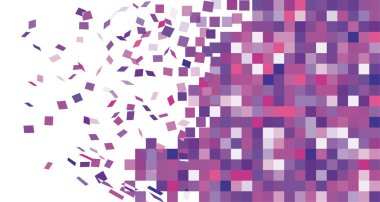 Duvar karoları uçmak kır. Tuğla yıkıma. Fayans sinek imha tuğla vektör görüntü web için break duvara düz vektör çizim