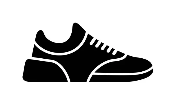 Running Shoes Icon Simple Illustration Fitness Sport Gym Shoe Vector — Stock Vector