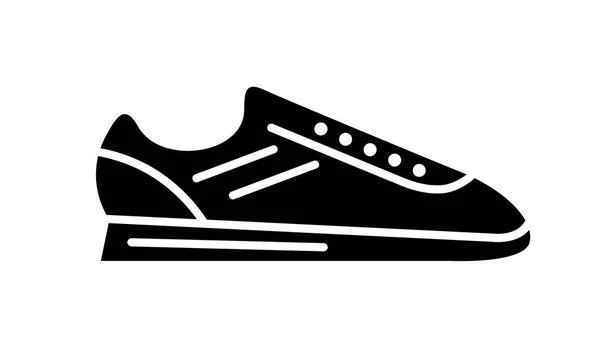 Running Shoes Icon Simple Illustration Fitness Sport Gym Shoe Vector — Stock Vector