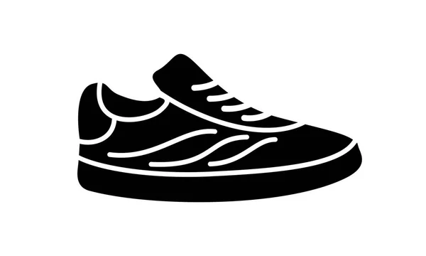 Running Shoes Icon Simple Illustration Fitness Sport Gym Shoe Vector — Stock Vector