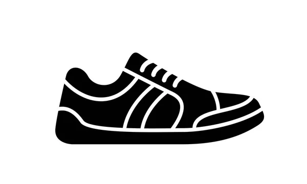 Εικονίδιο Του Παπούτσια Για Τρέξιμο Απλή Εικονογράφηση Του Fitness Και — Διανυσματικό Αρχείο