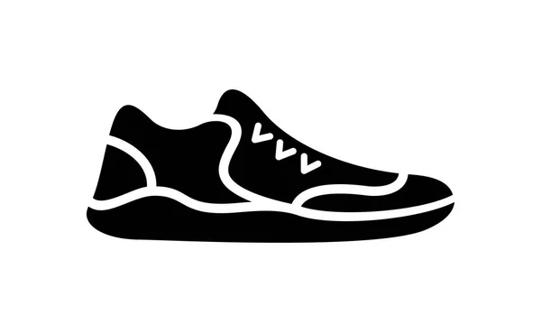 Running Shoes Icon Simple Illustration Fitness Sport Gym Shoe Vector — Stock Vector