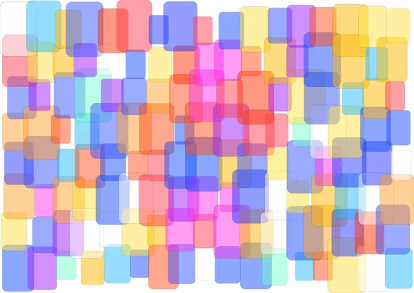 Motif Géométrique Abstrait Sans Couture Partir Rectangles Couleur — Image vectorielle