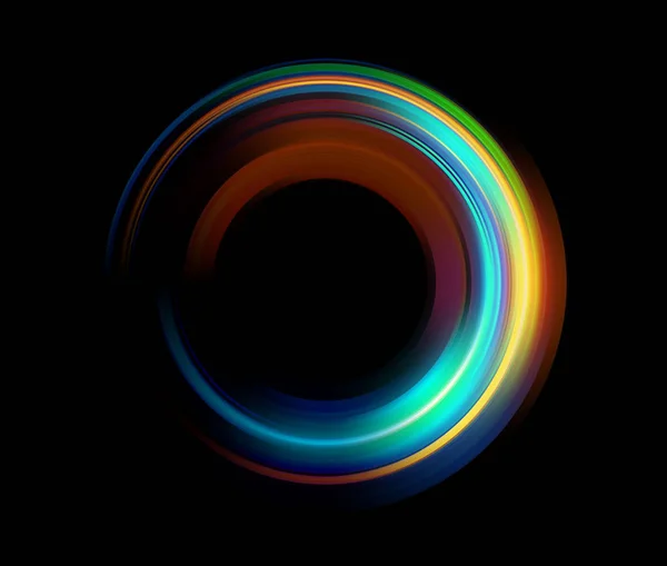 Soyut halka geri aydınlık dönen Sparkle üst