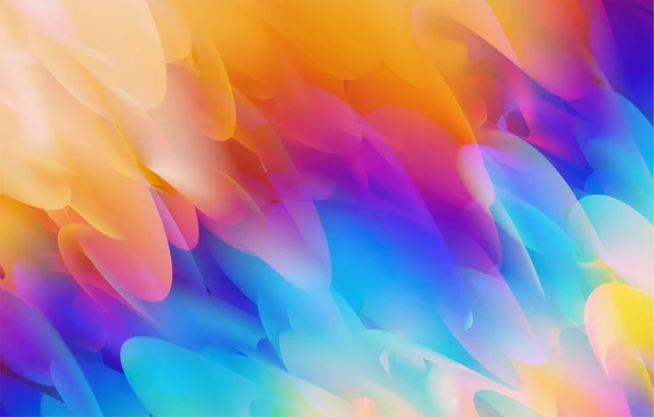 Area warna latar belakang yang penuh warna abstrak - Stok Vektor