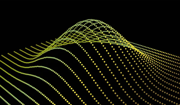 Anomalie Trou Noir Déformant Espace Flux Particules Tridimensionnel Dénotant Douceur — Image vectorielle