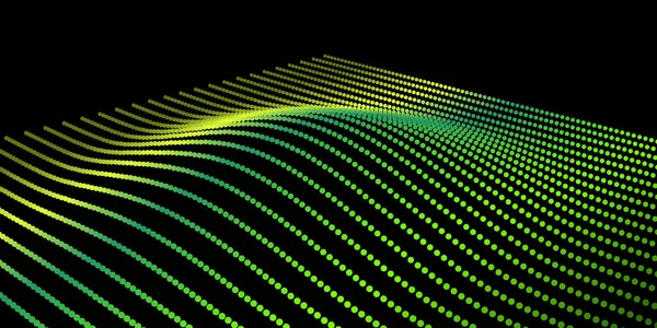 Corte Datos Volumen Función Distribución Los Datos Puntuales Flujo Tridimensional — Archivo Imágenes Vectoriales