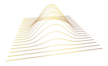 Kara delik uzayı bozuyor. Fonksiyonun pürüzsüzlüğünü gösteren üç boyutlu parçacık akışı. Yeni enerji sentezi.