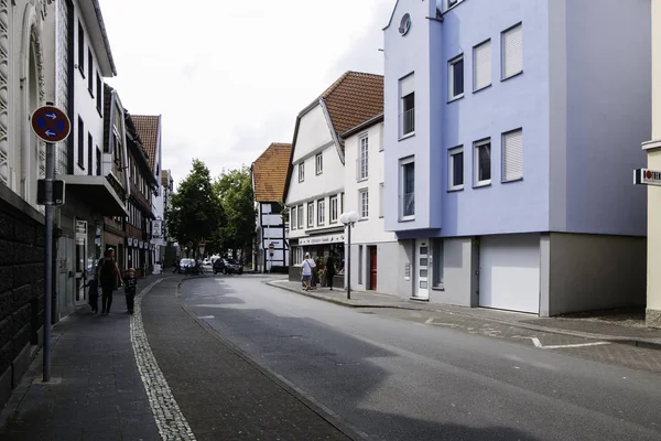 Almanya'da Lippstadt şehrinin orta