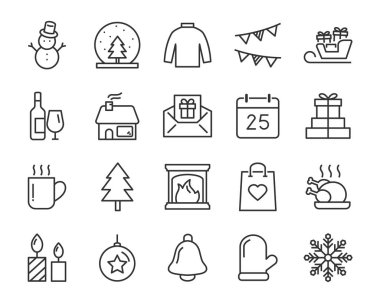 Noel simgeleri kümesi 