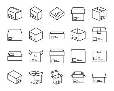 teslimat, Hediyelik, alışveriş, şimdiki gibi gönder kutusunda simgeler kümesi
