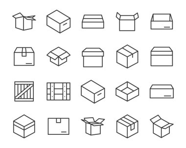teslimat, Hediyelik, alışveriş, şimdiki gibi gönder kutusunda simgeler kümesi 