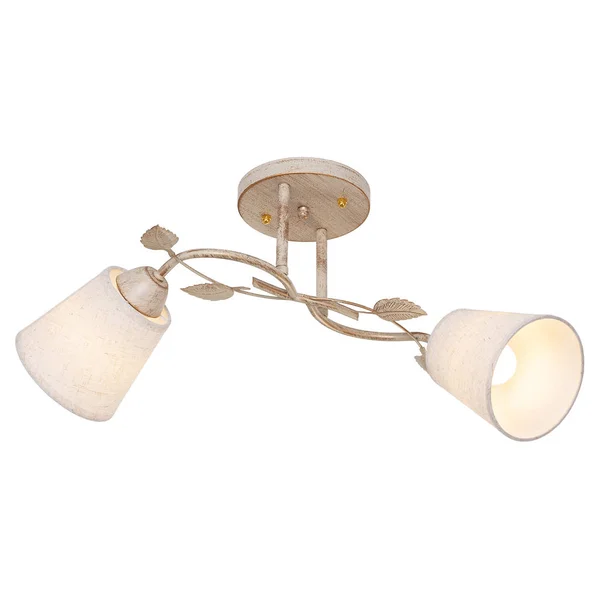 Lustre en style vintage isolé sur fond blanc — Photo