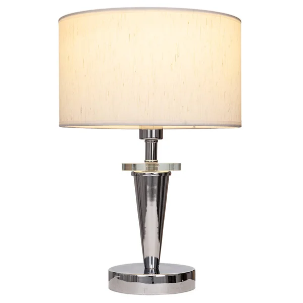 Masa lambası beyaz arkaplanda izole — Stok fotoğraf