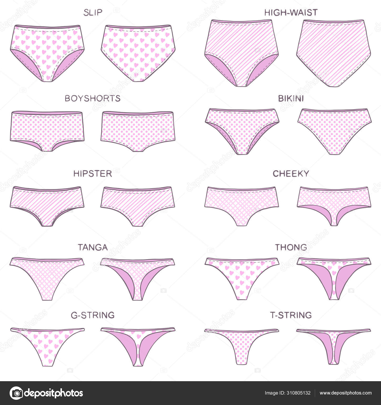 high waist string tanga bikini