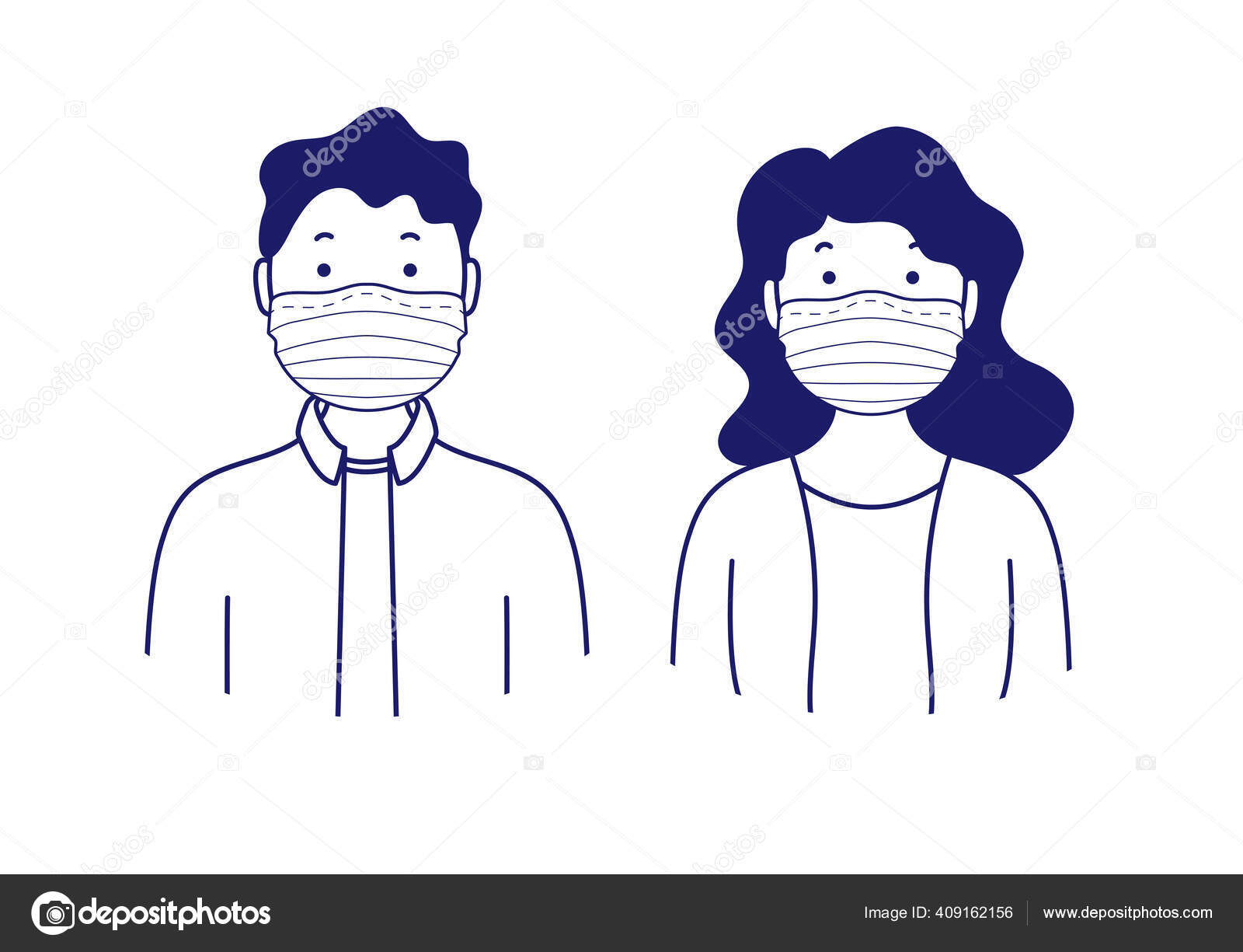 医療用マスクの男と女の肖像画 シンプルなアバター ベクターイラスト ストックベクター C Exit Near Gmail Com 医療用マスクの男と女の肖像画 シンプルなアバター ベクターイラスト ストックベクター C Exit Near Gmail Com