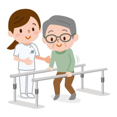 Komuta sizde Physiotheraphy içinde yürümeyi öğrenme