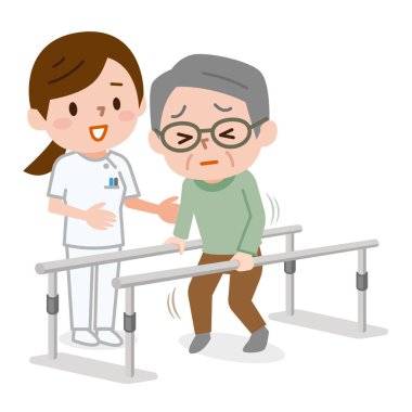 Komuta sizde Physiotheraphy içinde yürümeyi öğrenme