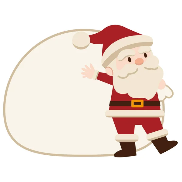 Ilustrace Santa Claus — Stockový vektor
