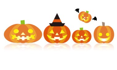 Cadılar Bayramı. Jack O fener çizimi.