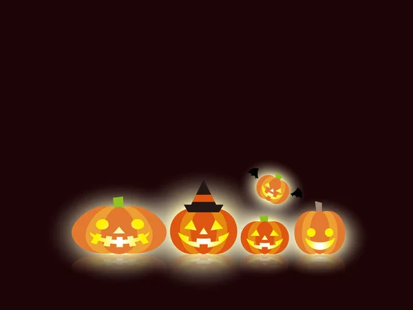 Halloween Illustratie Van Jack Lantern — Stockvector