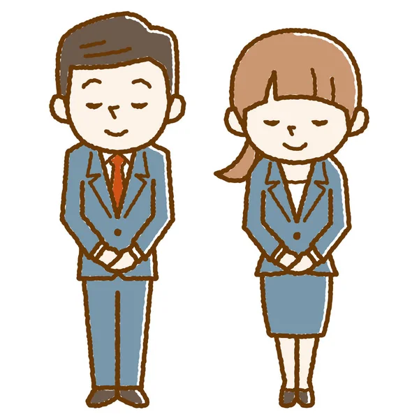 Genç erkek ve kadınlar İşletme resmi Selam,