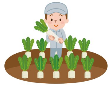 Turp elinde olmayan bir erkek