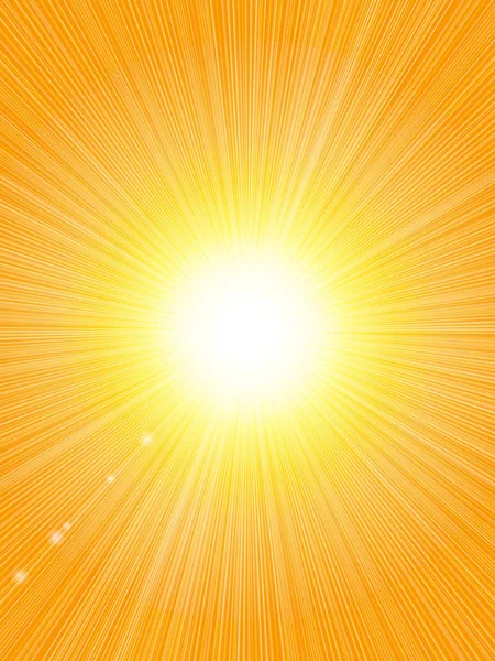 Желтый фон, солнечный свет фон — стоковый вектор