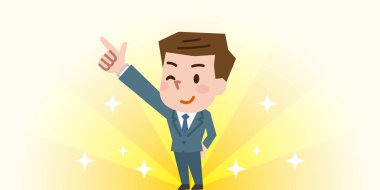 bir jest yapan genç erkek