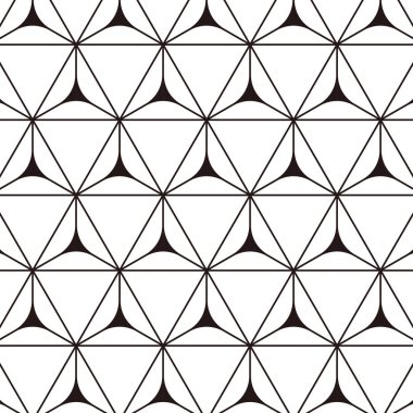 hatları ile soyut geometrik desen