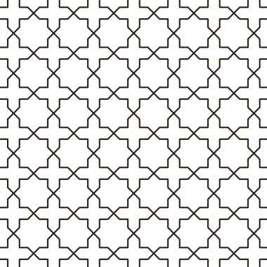 hatları ile soyut geometrik desen