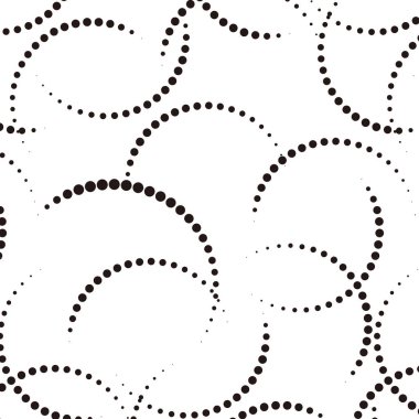 hatları ile soyut geometrik desen