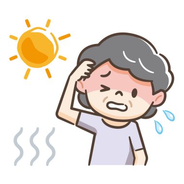 Isı tükenmesi gibi görünen kıdemli vatandaş